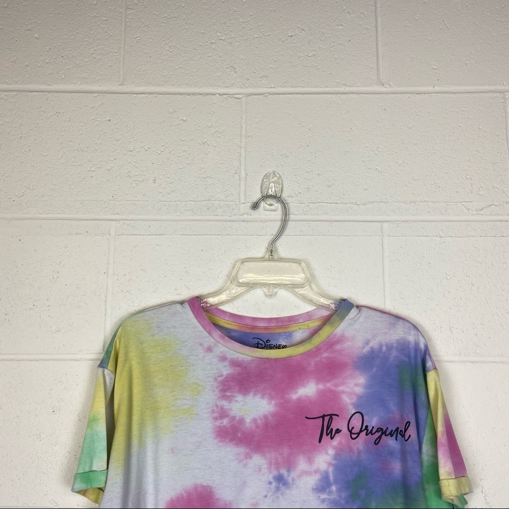 ❗️Juniors Disney Cropped Tye Dye Top - Picture 7 of 7